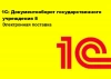 1С:Документооборот государственного учреждения 8 (Проф, Электронная поставка, 2900001850346)